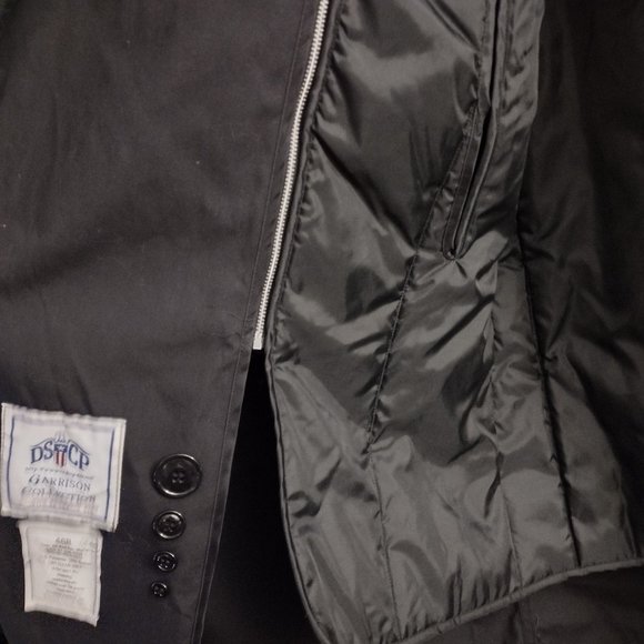 Military DSCP Defender Navy Fully Lined Trench coat  - 46R - Trench Jacket - Picture 10 of 12